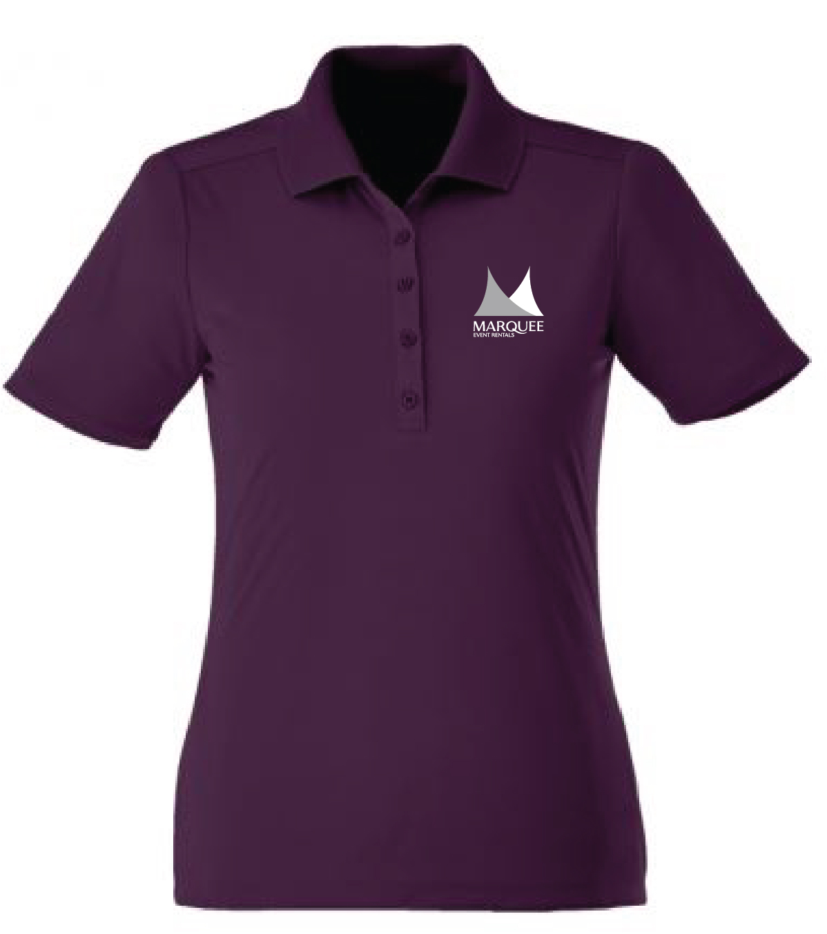 Ladies' Dark Plum Polo (Event Rentals)